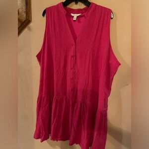 Nine West v-neck, sleeveless dress, new without tags!
